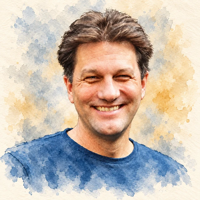 Aquarellporträt