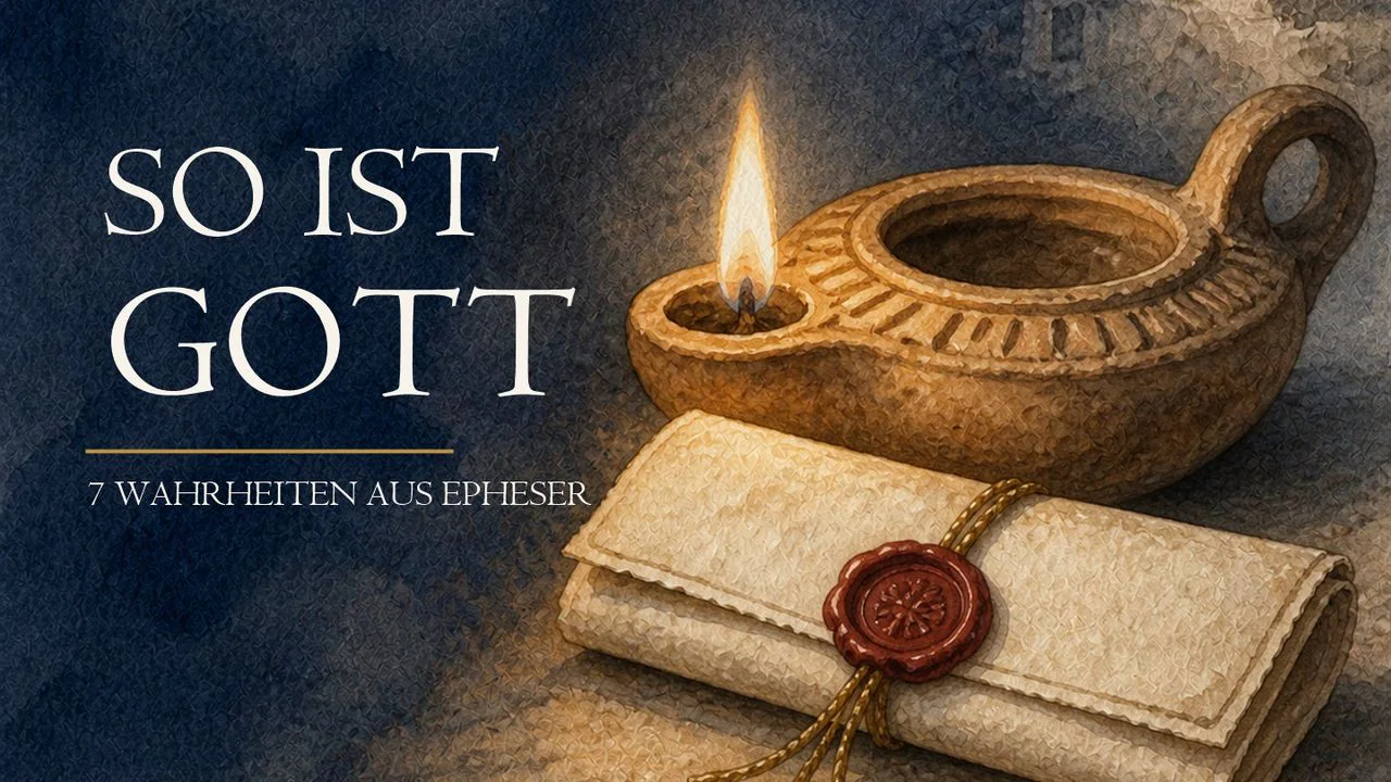 Cover des Bibelleseplans So ist Gott – 7 Wahrheiten aus dem Epheserbrief
