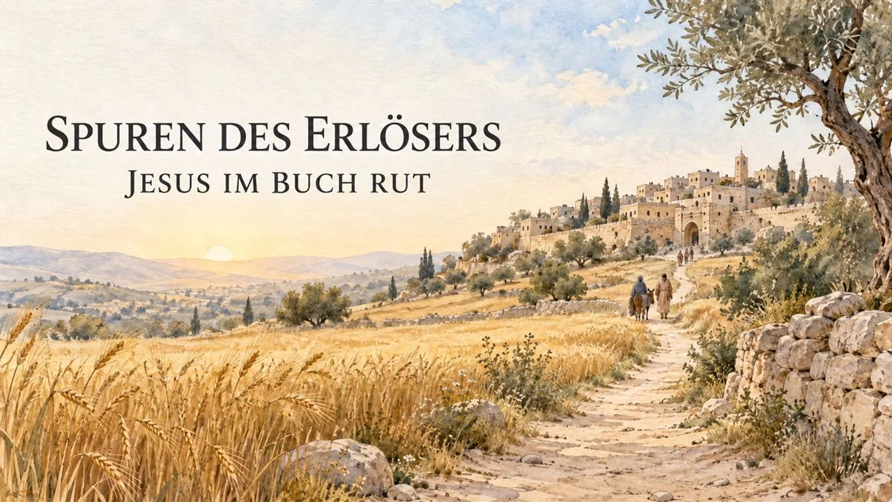 Cover des Bibelleseplans Spuren des Erlösers – Jesus im Buch Rut entdecken